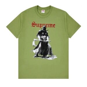 Supreme x Frank Frazetta Destruction Tee in “Moss”
